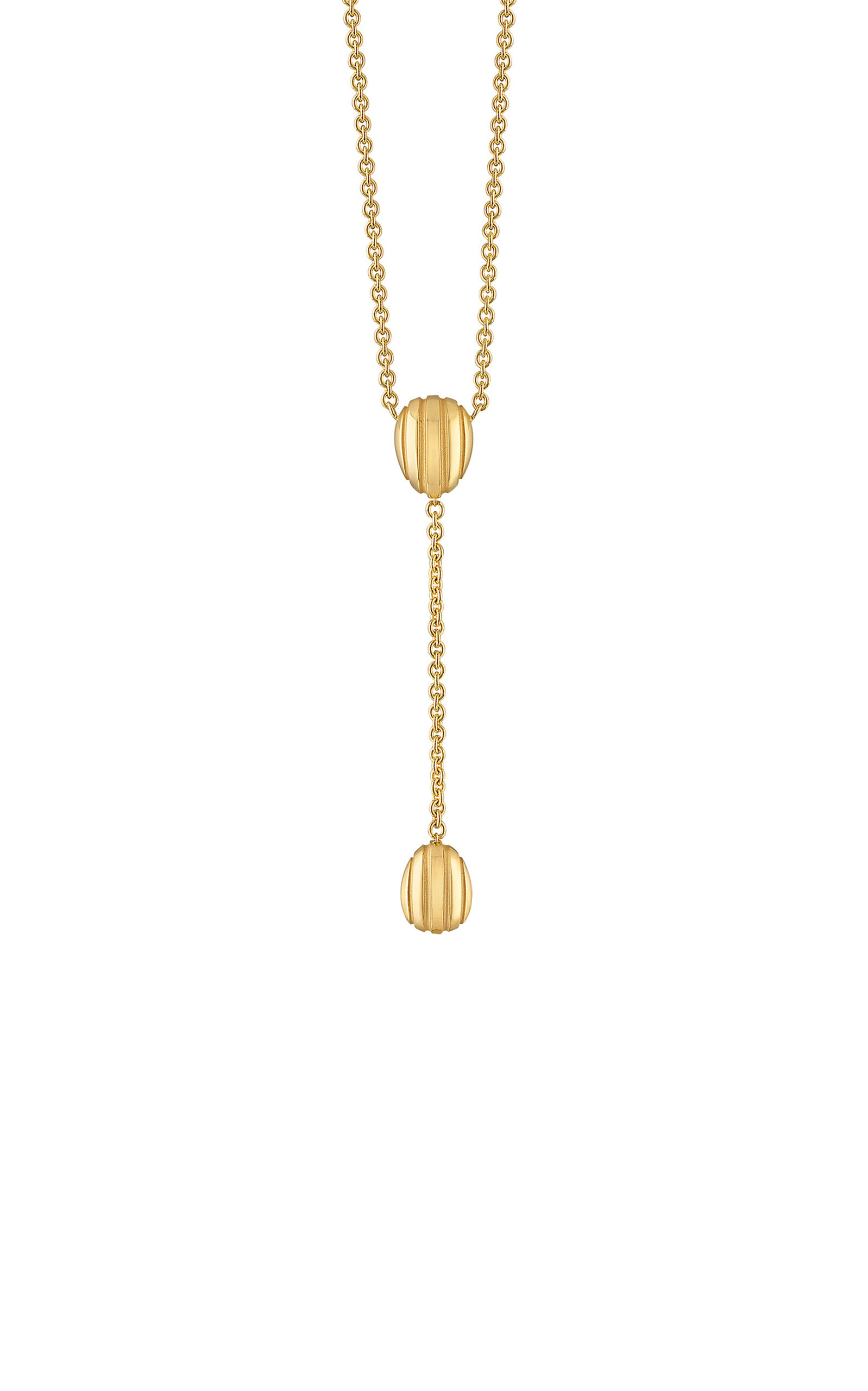 Eos 18K Yellow Gold Lariat Necklace