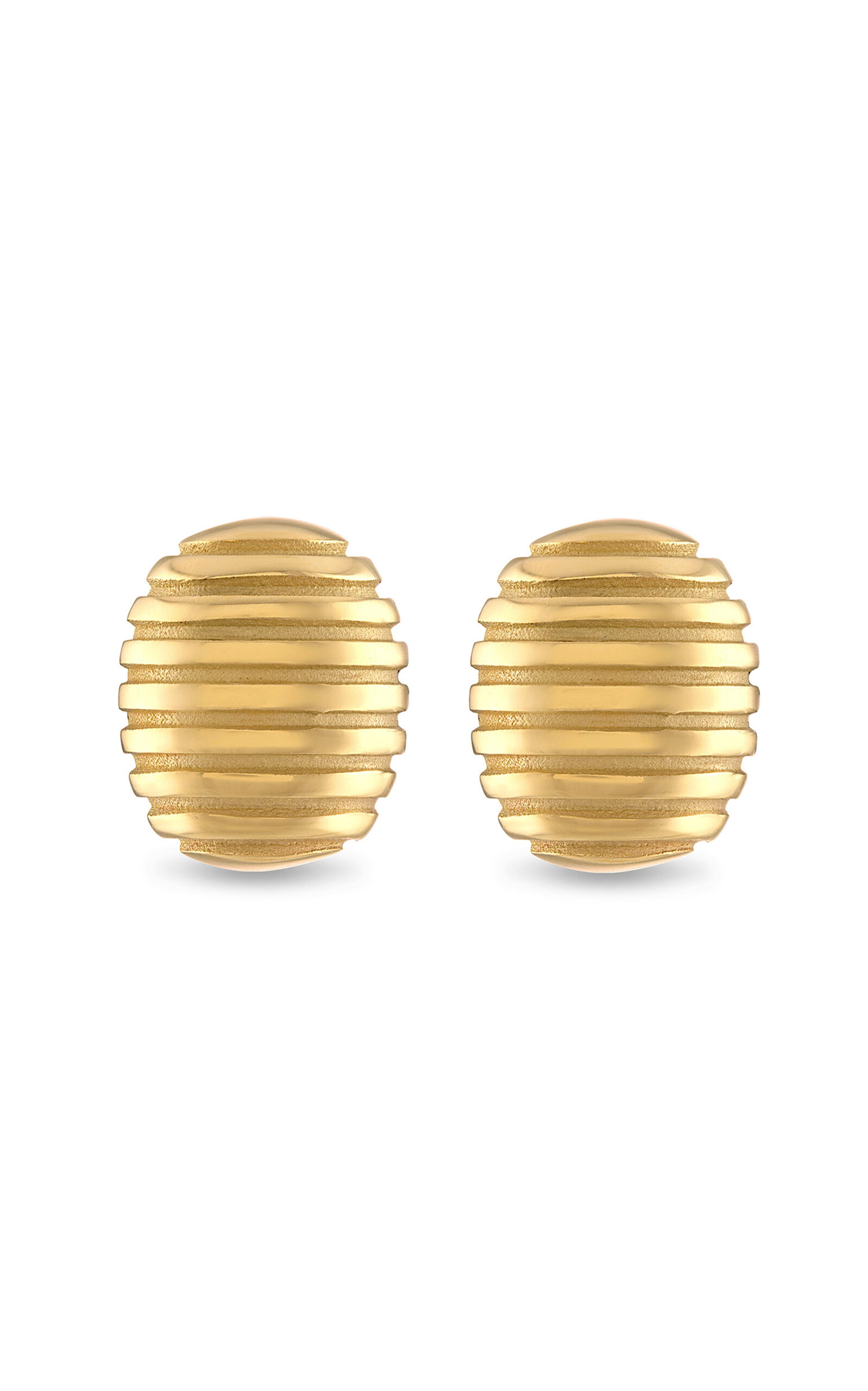 Isla 18K Yellow Gold Diamond Earrings