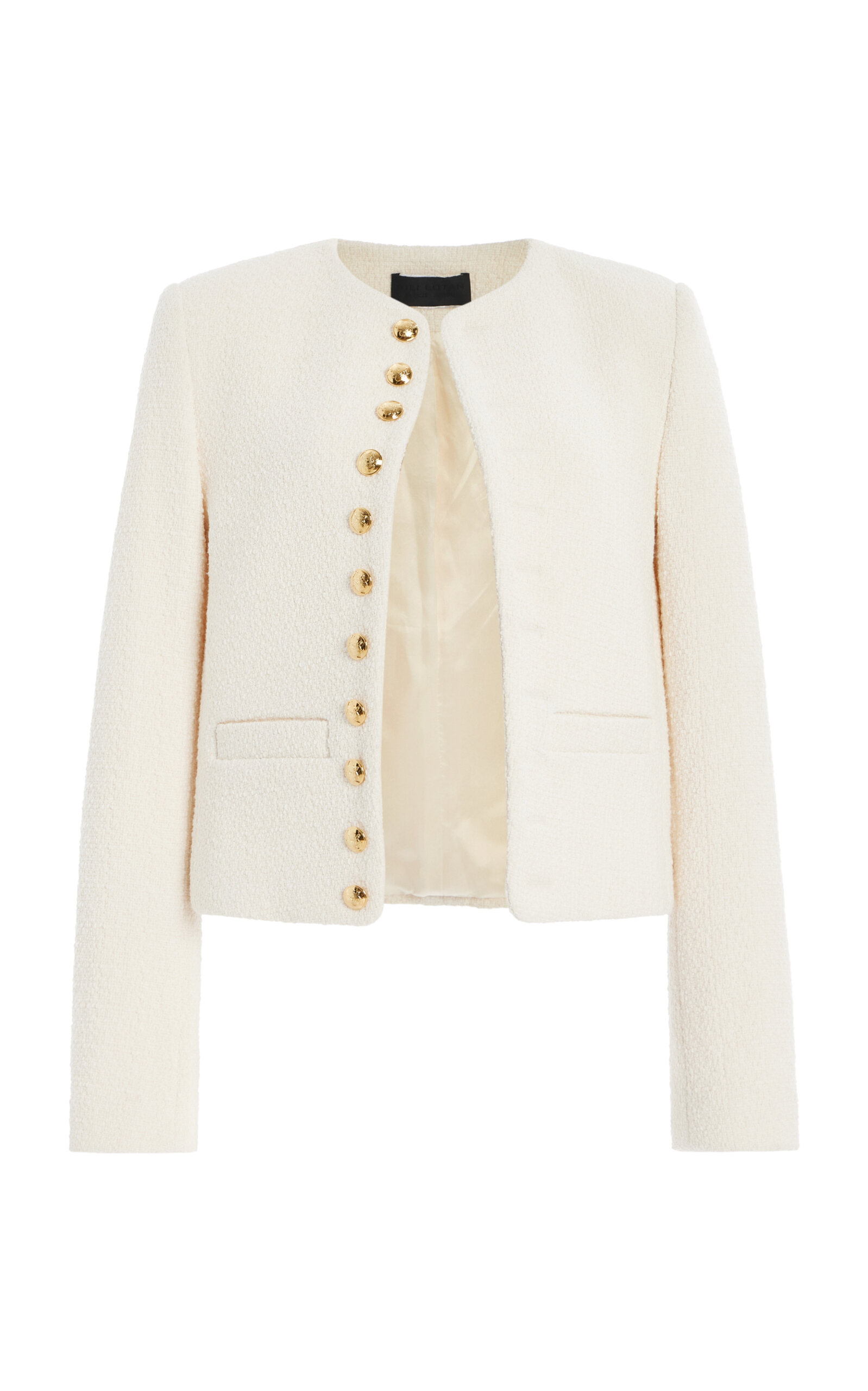 Pattie Buttoned Bouclé Jacket