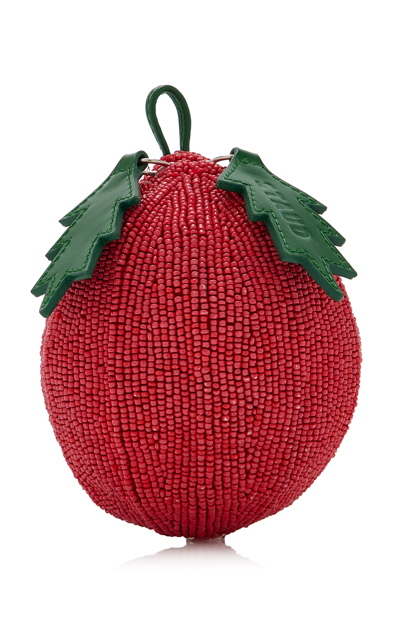 Campari Beaded Tomato Bag
