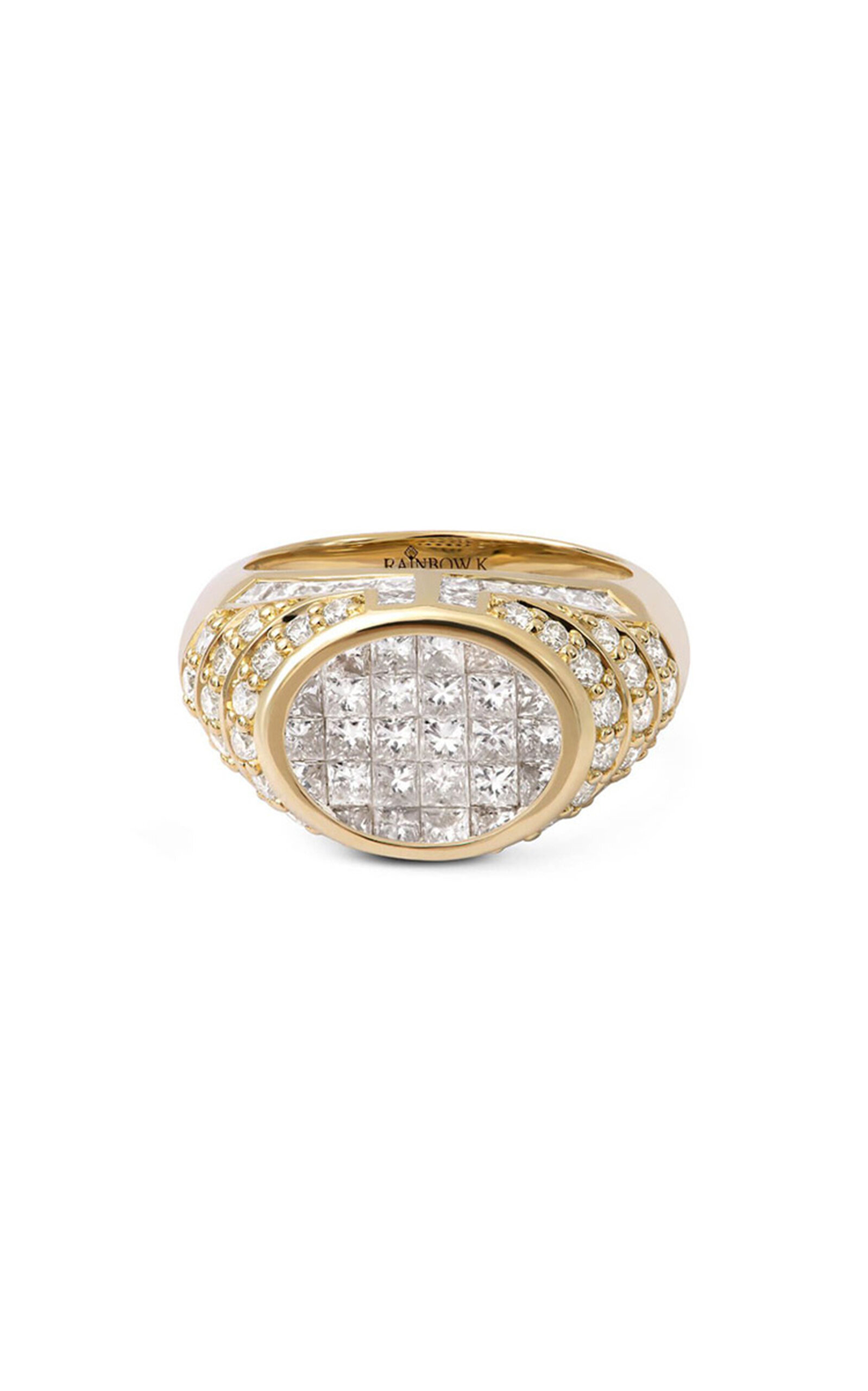 Lady 14K Yellow Gold Diamond Ring