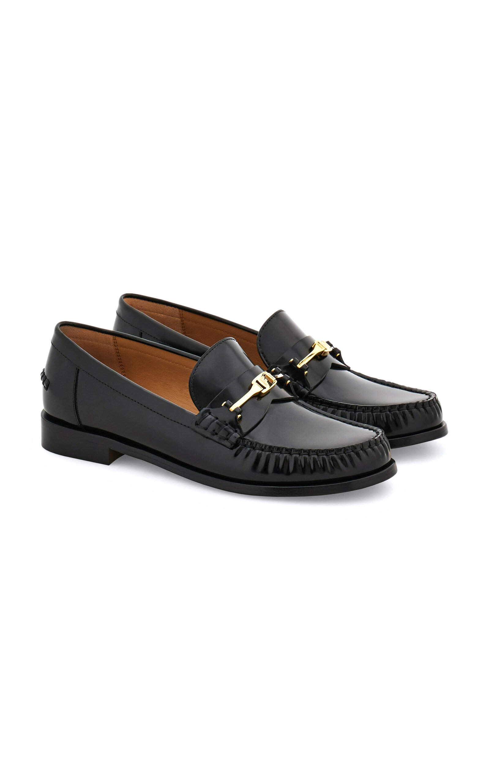 Ferragamo Harry Bit Loafer In Black