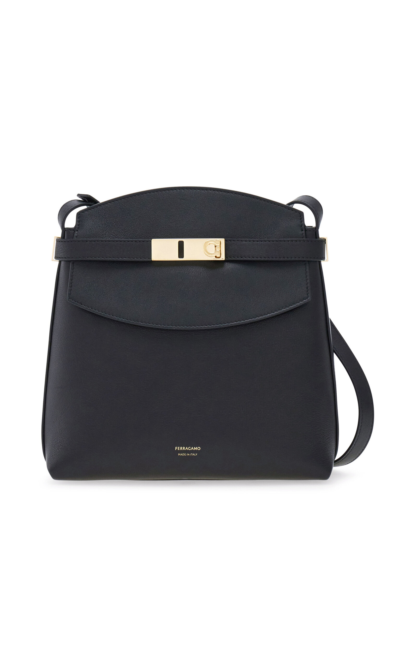Hug Leather Shoulder Bag