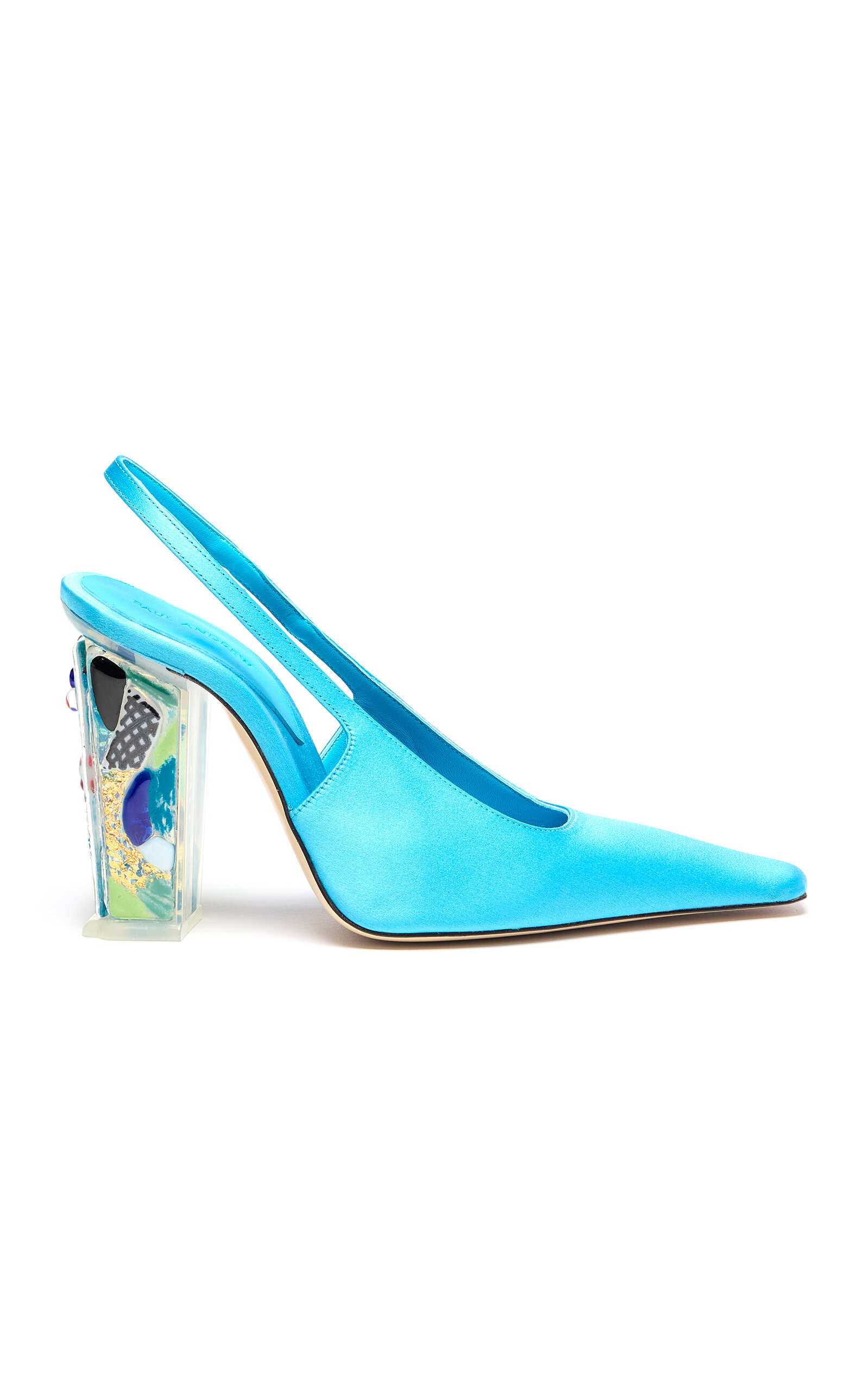 Murano Satin Slingback Pumps