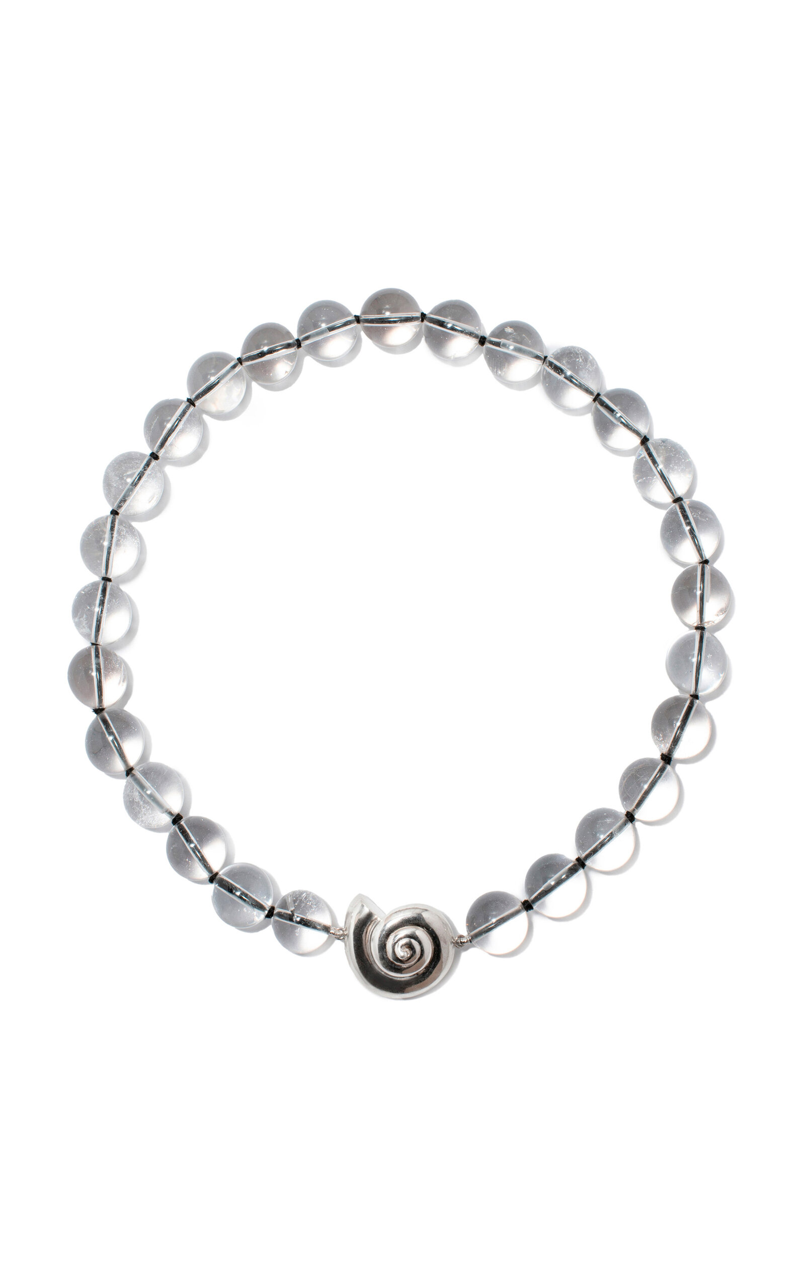 Nautilus Crystal Collar Necklace