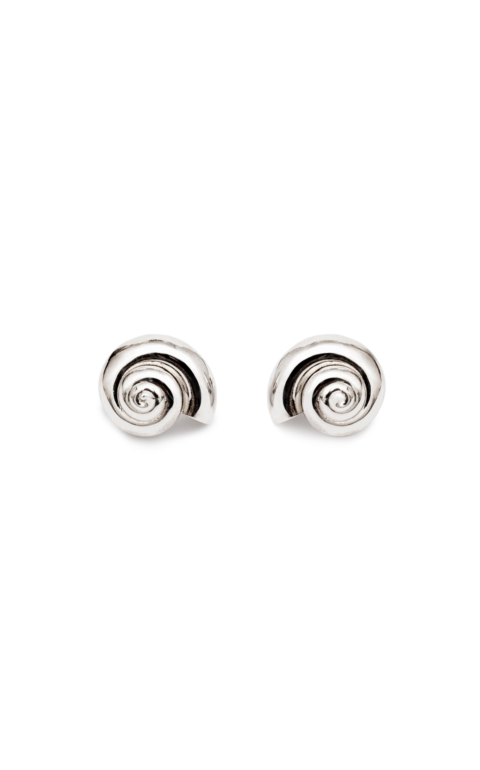 Nautilus Sterling Silver Earrings
