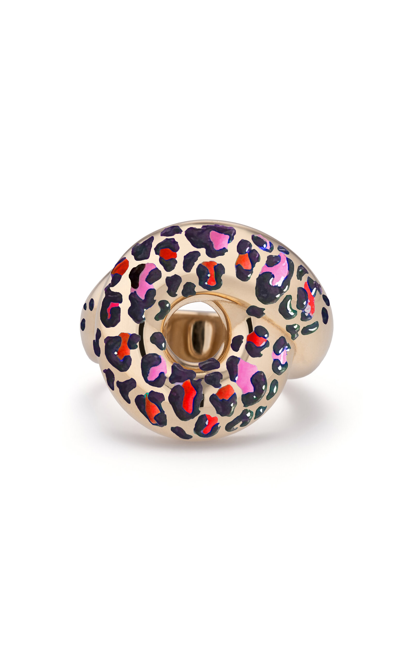 Moda Operandi Exclusive LSD 9K Gold Pink Tarallo Ring